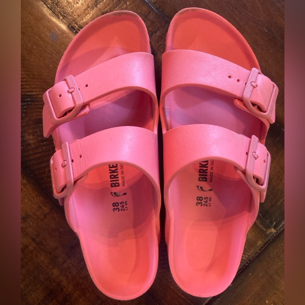 Pink EVA Birkenstocks